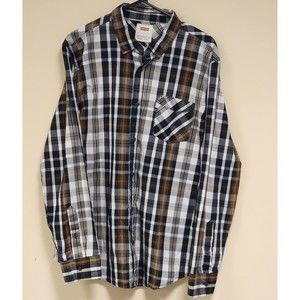 Levis Shirt Men's L Multicolor Plaid